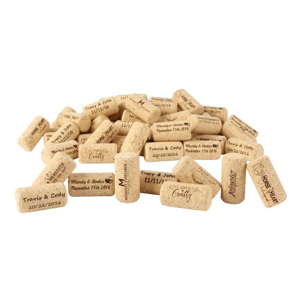 Custom printed wine cork stoppers